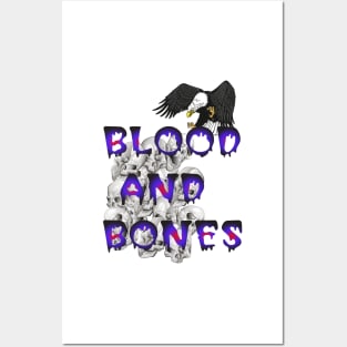 blood and bones Posters and Art